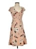 Toad & Co Floral Tan Casual Dress Size XS - photo 1