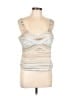 Tommy Bahama Silver Sleeveless Top Size 14 - photo 1