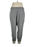 Ann Taylor Solid Gray Active Pants Size L (petite) - photo 2