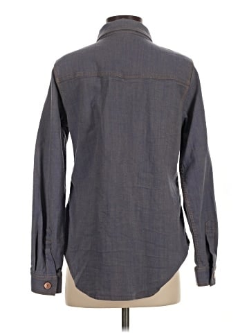 CAbi Long Sleeve Button-Down Shirt (view 2)