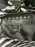 Laundry by Shelli Segal 100% Polyester Graphic Black Cocktail Dress Size 2 - photo 7