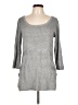New York & Company Gray Pullover Sweater Size L - photo 1