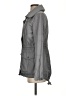 BCBGeneration 100% Polyester Solid Gray Raincoat Size XS - photo 5