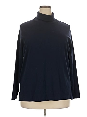 Lands' End Long Sleeve Turtleneck (view 1)