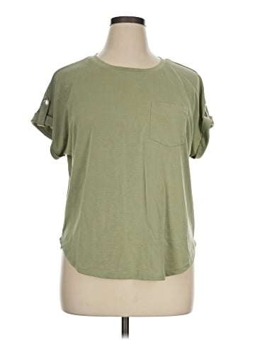 Cable & Gauge Short Sleeve Top (view 1)