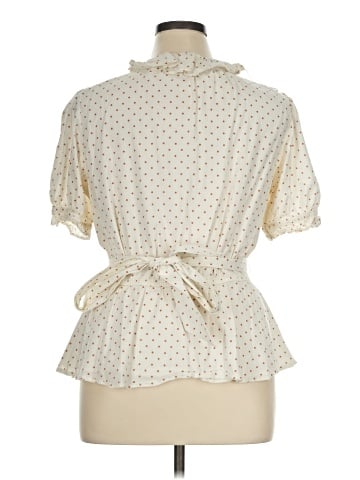 LC Lauren Conrad Short Sleeve Blouse (view 2)