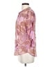 CAbi 100% Polyester Animal Print Pink 3/4 Sleeve Blouse Size S - photo 5
