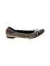 Attilio Giusti Leombruni 100% Leather Gray Flats Size EU (IT) 42 / US 12 - photo 1