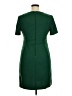 DKNY Solid Green Casual Dress Size 14 - photo 2