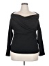 Shein Black Long Sleeve Top Size 2XL - photo 1
