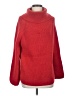 Assorted Brands 100% Polyester Red Turtleneck Sweater Size S - photo 1