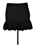Gap Solid Black Wool Skirt Size 8 - photo 1
