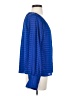 Calvin Klein Blue Long Sleeve Blouse Size S - photo 4