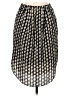Madewell 100% Silk Print Black Silk Skirt Size M - photo 1