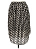 Madewell 100% Silk Print Black Silk Skirt Size M - photo 2