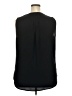 Apt. 9 100% Polyester Black Sleeveless Blouse Size XXL - photo 2