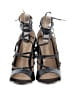 Shoedazzle Black Sandals Size 7 1/2 - photo 2