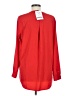 NYDJ 100% Polyester Red Long Sleeve Blouse Size M - photo 2