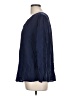 Old Navy 100% Rayon Blue Long Sleeve Blouse Size L - photo 5