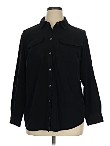 Charter Club Long Sleeve Button-Down Shirt (view 1)