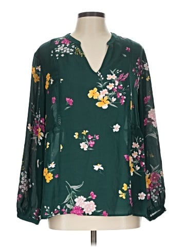 Old Navy Long Sleeve Blouse (view 1)