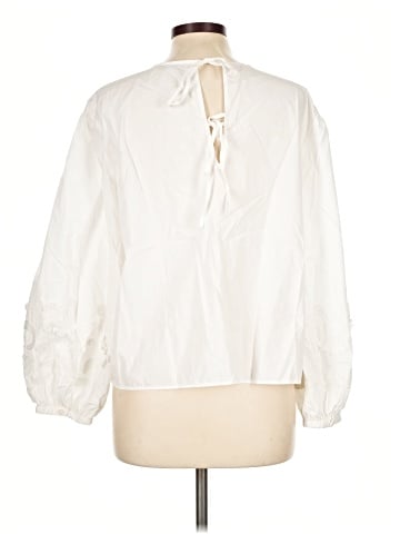 Ann Taylor LOFT Long Sleeve Blouse (view 2)
