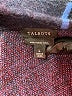 Talbots 100% Merino Plaid Blue Wool Coat Size L - photo 6