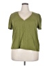 Boden 100% Cotton Green Short Sleeve Top Size 20 - 22 - photo 1