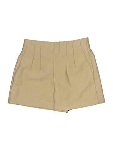 Zara Khaki Shorts (view 1)