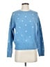 Ann Taylor Stars Blue Pullover Sweater Size XS - photo 1