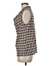 Tahari Tan Sleeveless Blouse Size M - photo 5