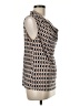 Tahari Tan Sleeveless Blouse Size M - photo 4