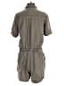 C&C California 100% Lyocell Solid Gray Romper Size S - photo 2