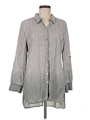 Zozo 3/4 Sleeve Button-Down Shirt (view 1)