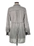Zozo 100% Lyocell Gray 3/4 Sleeve Button-Down Shirt Size M - photo 2