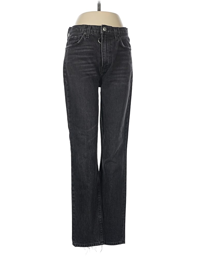 Pre-owned Reformation Jeans In Black