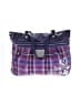 Coach 100% Canvas Purple Tote One size - photo 1