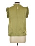 T Tahari 100% Polyester Green Sleeveless Blouse Size L - photo 2