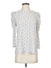 Vince Camuto Polka Dots Ivory Long Sleeve Blouse Size XS - photo 1