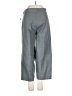 Vince. 100% Leather Solid Gray Leather Pants Size 00 - photo 2