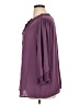 Ryan Wythe 100% Polyester Purple 3/4 Sleeve Blouse Size 1X - photo 5