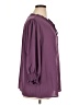 Ryan Wythe 100% Polyester Purple 3/4 Sleeve Blouse Size 1X - photo 4