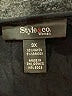 Style&Co Black Long Sleeve Henley Size 3X - photo 7