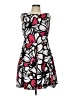 Taylor Graphic Floral Pink Cocktail Dress Size 12 - photo 1