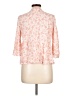 Unique Spectrum Pink 3/4 Sleeve Blouse Size L - photo 2