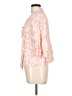 Unique Spectrum Pink 3/4 Sleeve Blouse Size L - photo 5