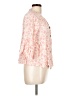 Unique Spectrum Pink 3/4 Sleeve Blouse Size L - photo 4