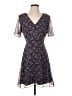 Madewell 100% Polyester Paisley Blue Casual Dress Size 0 - photo 1