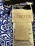 Chico's 100% Polyester Blue Sleeveless Blouse Size S - photo 7