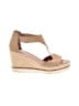 Gentle Souls 100% Leather Tan Wedges Size 8 1/2 - photo 1